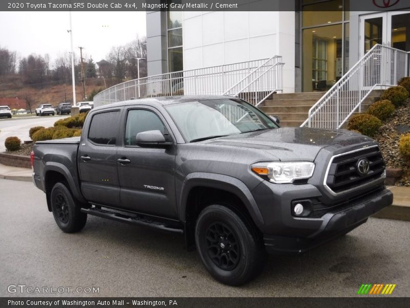 Magnetic Gray Metallic / Cement 2020 Toyota Tacoma SR5 Double Cab 4x4