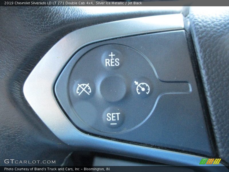 Silver Ice Metallic / Jet Black 2019 Chevrolet Silverado LD LT Z71 Double Cab 4x4