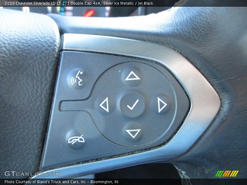 Silver Ice Metallic / Jet Black 2019 Chevrolet Silverado LD LT Z71 Double Cab 4x4