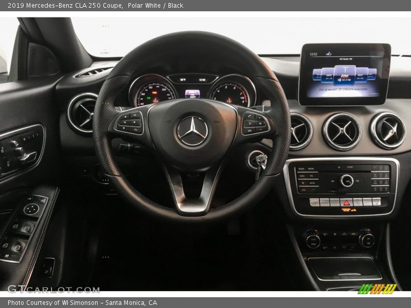 Polar White / Black 2019 Mercedes-Benz CLA 250 Coupe