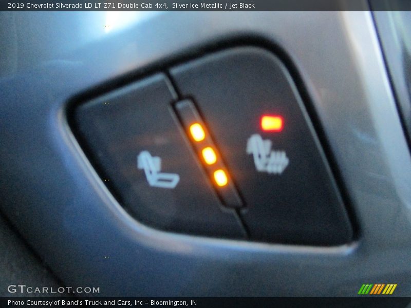 Silver Ice Metallic / Jet Black 2019 Chevrolet Silverado LD LT Z71 Double Cab 4x4