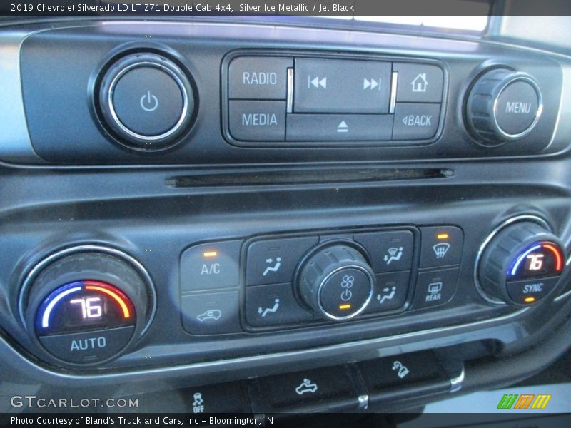 Silver Ice Metallic / Jet Black 2019 Chevrolet Silverado LD LT Z71 Double Cab 4x4