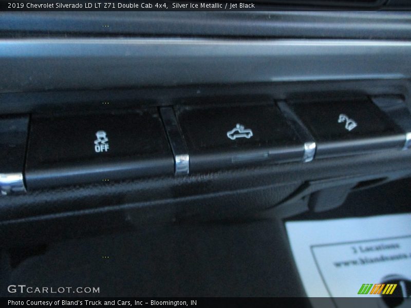 Silver Ice Metallic / Jet Black 2019 Chevrolet Silverado LD LT Z71 Double Cab 4x4