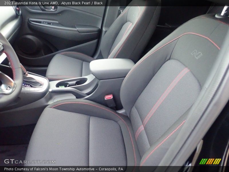 Abyss Black Pearl / Black 2023 Hyundai Kona N Line AWD