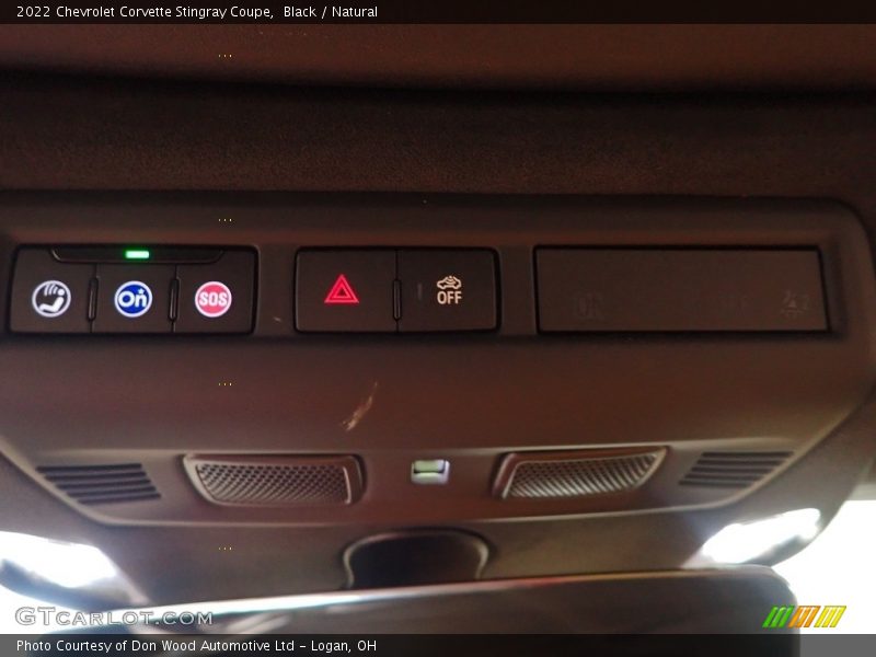 Black / Natural 2022 Chevrolet Corvette Stingray Coupe