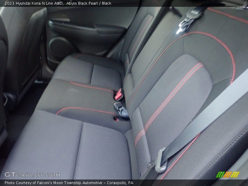 Abyss Black Pearl / Black 2023 Hyundai Kona N Line AWD
