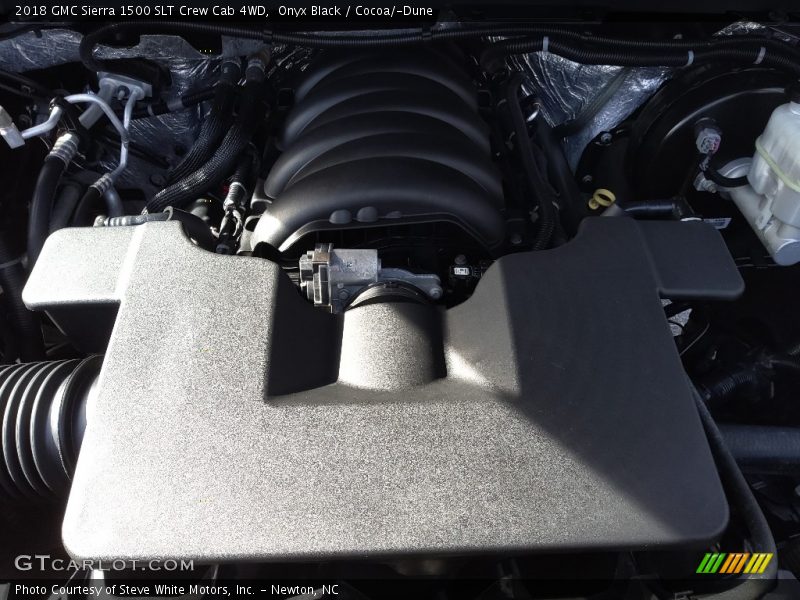 Onyx Black / Cocoa/­Dune 2018 GMC Sierra 1500 SLT Crew Cab 4WD
