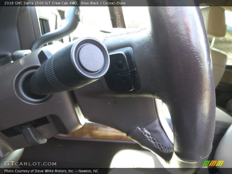 Onyx Black / Cocoa/­Dune 2018 GMC Sierra 1500 SLT Crew Cab 4WD