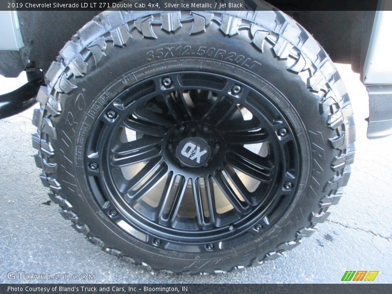 Silver Ice Metallic / Jet Black 2019 Chevrolet Silverado LD LT Z71 Double Cab 4x4