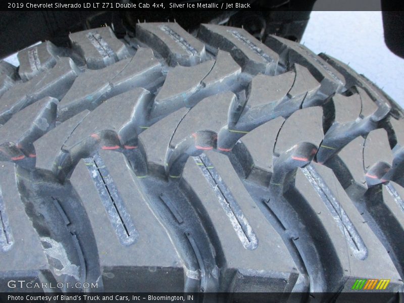 Silver Ice Metallic / Jet Black 2019 Chevrolet Silverado LD LT Z71 Double Cab 4x4