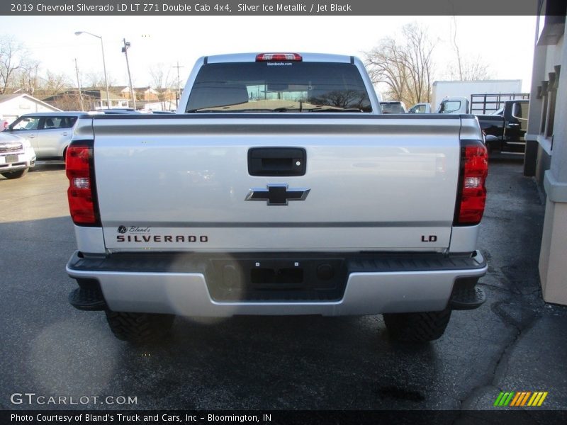 Silver Ice Metallic / Jet Black 2019 Chevrolet Silverado LD LT Z71 Double Cab 4x4