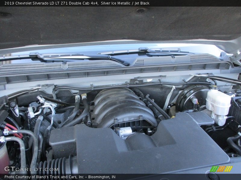 Silver Ice Metallic / Jet Black 2019 Chevrolet Silverado LD LT Z71 Double Cab 4x4