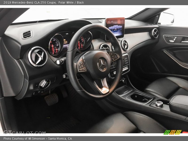 Polar White / Black 2019 Mercedes-Benz CLA 250 Coupe