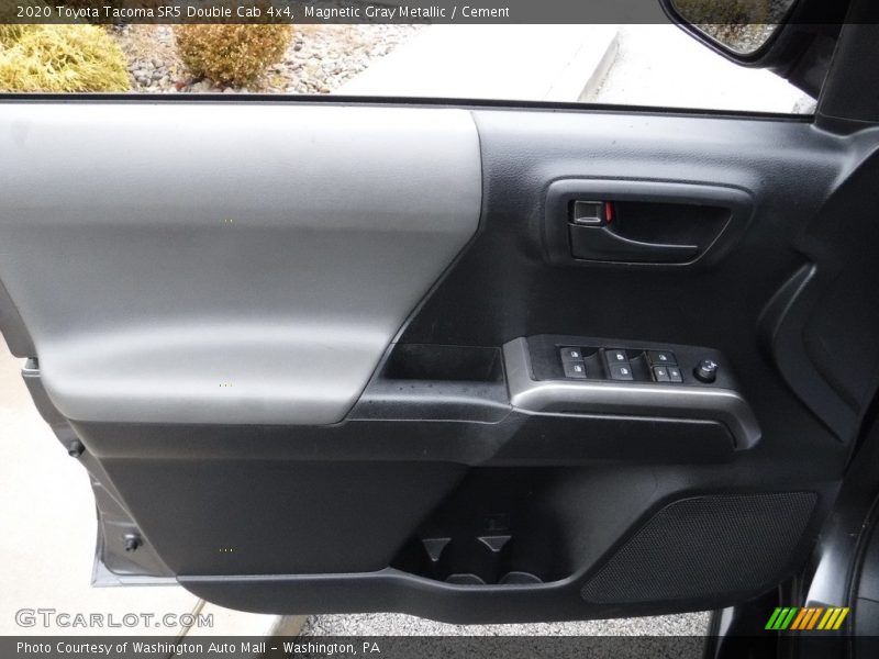 Magnetic Gray Metallic / Cement 2020 Toyota Tacoma SR5 Double Cab 4x4