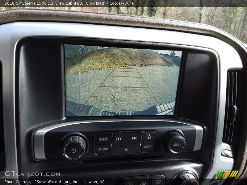 Onyx Black / Cocoa/­Dune 2018 GMC Sierra 1500 SLT Crew Cab 4WD