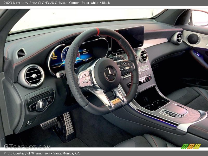 Dashboard of 2023 GLC 43 AMG 4Matic Coupe