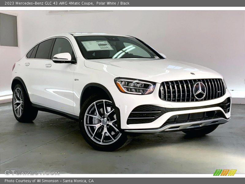 Front 3/4 View of 2023 GLC 43 AMG 4Matic Coupe