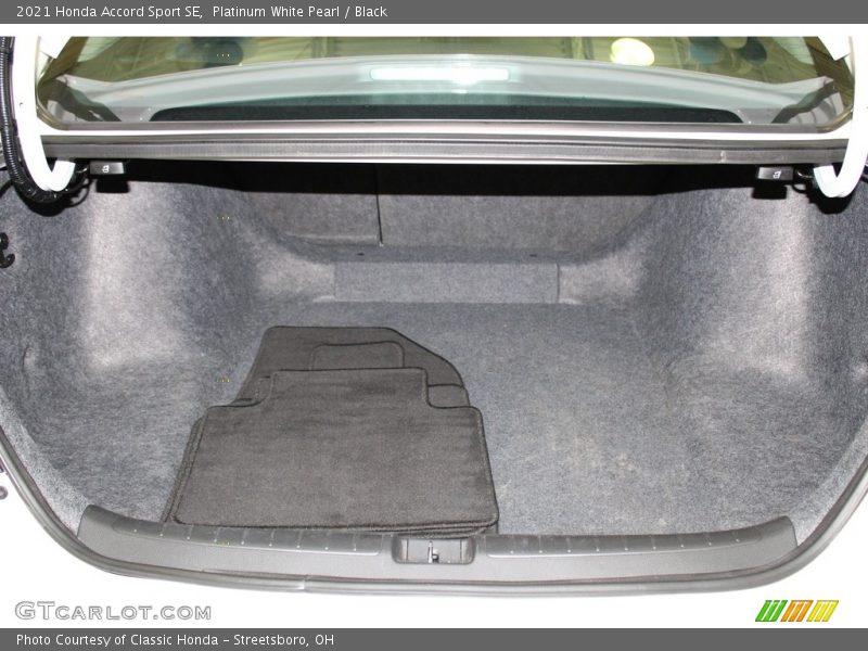 Platinum White Pearl / Black 2021 Honda Accord Sport SE