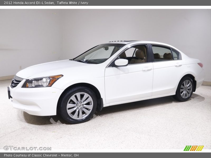 Taffeta White / Ivory 2012 Honda Accord EX-L Sedan