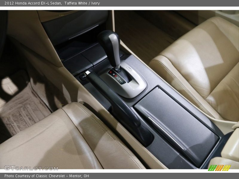 Taffeta White / Ivory 2012 Honda Accord EX-L Sedan