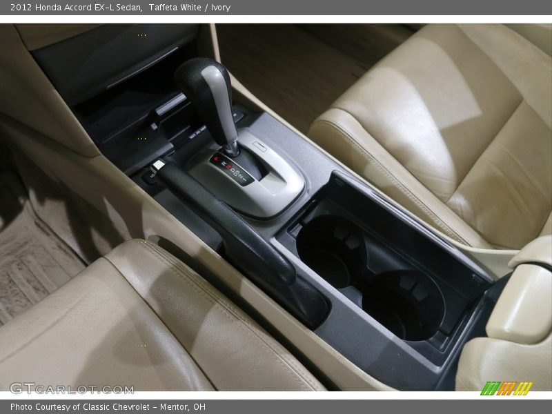 Taffeta White / Ivory 2012 Honda Accord EX-L Sedan
