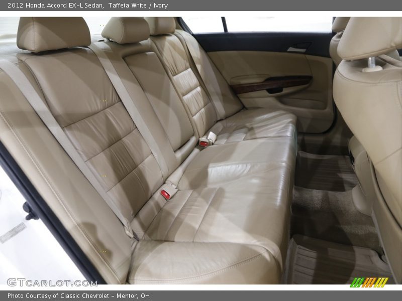 Taffeta White / Ivory 2012 Honda Accord EX-L Sedan