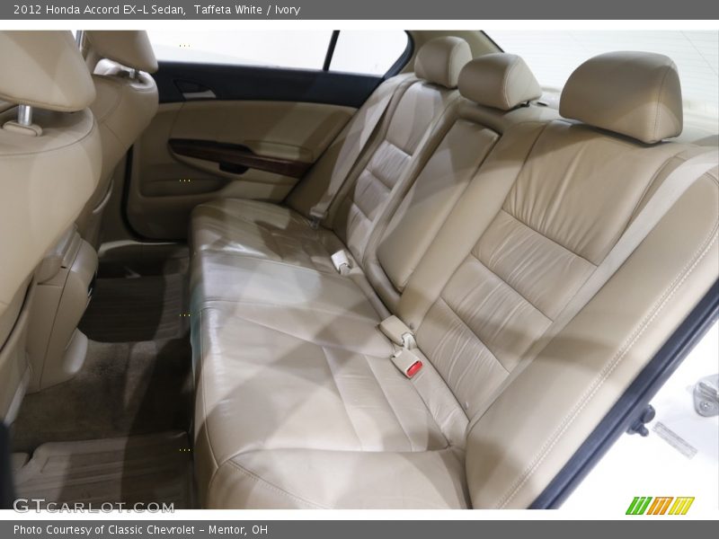 Taffeta White / Ivory 2012 Honda Accord EX-L Sedan