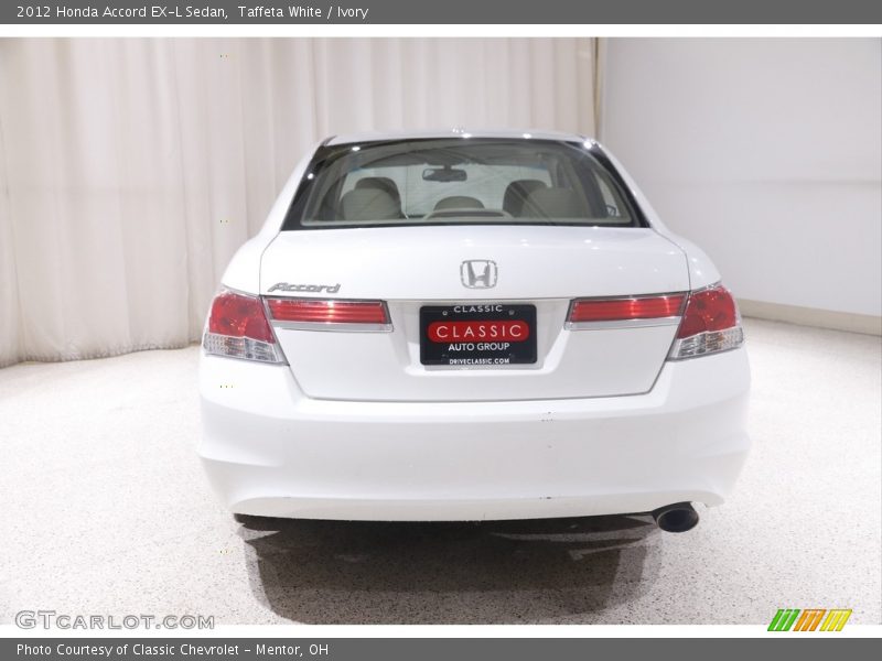 Taffeta White / Ivory 2012 Honda Accord EX-L Sedan