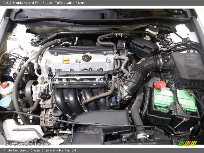Taffeta White / Ivory 2012 Honda Accord EX-L Sedan
