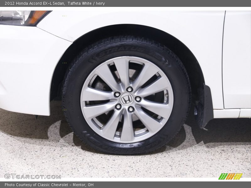 Taffeta White / Ivory 2012 Honda Accord EX-L Sedan