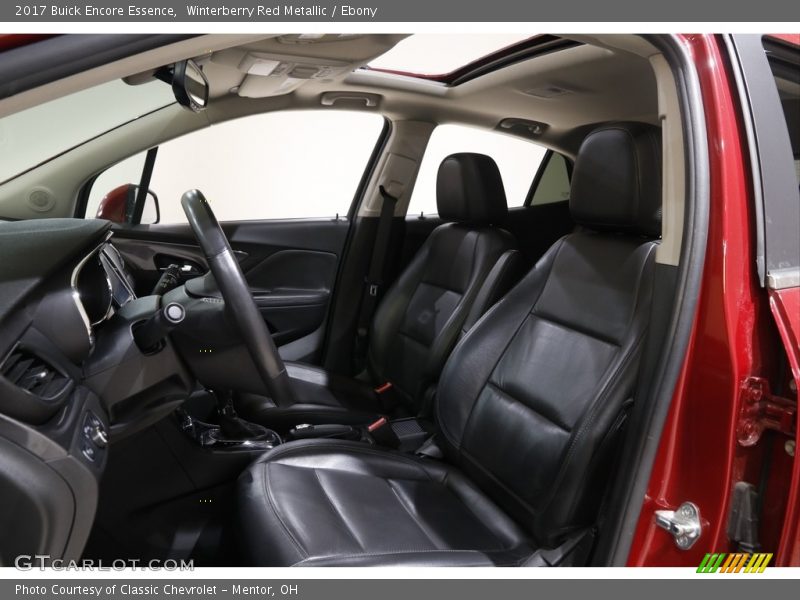 Winterberry Red Metallic / Ebony 2017 Buick Encore Essence