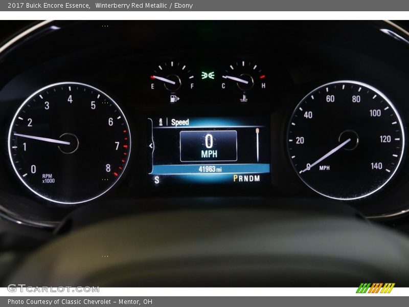  2017 Encore Essence Essence Gauges