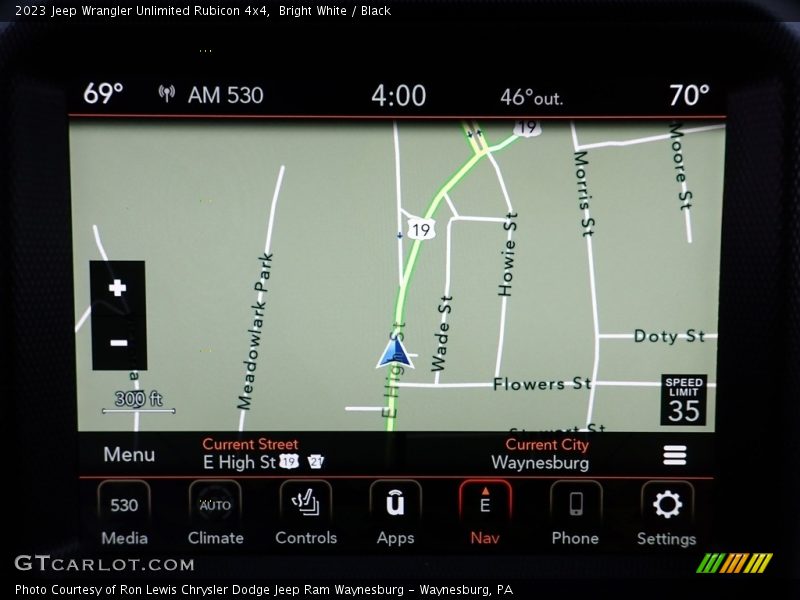 Bright White / Black 2023 Jeep Wrangler Unlimited Rubicon 4x4