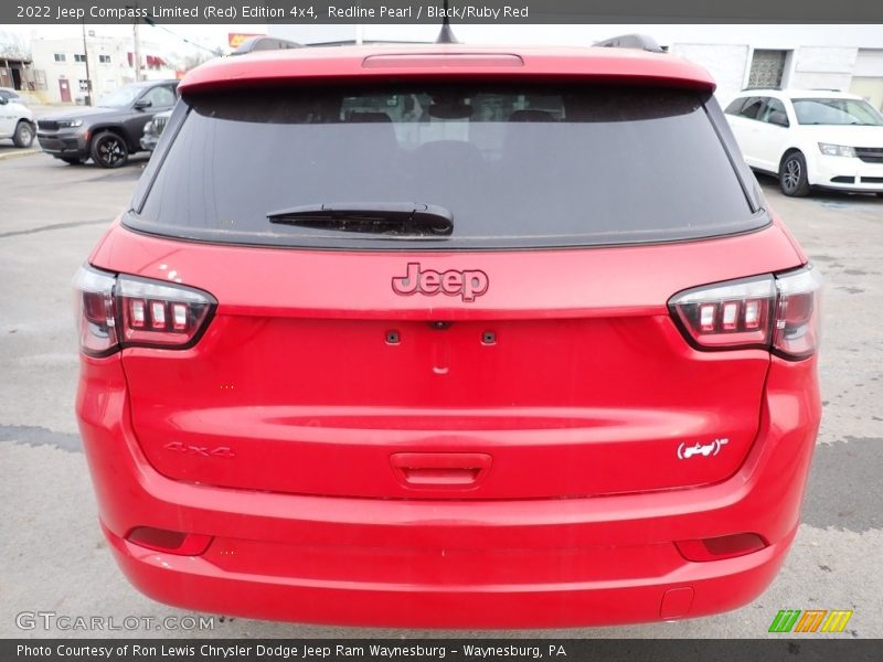 Redline Pearl / Black/Ruby Red 2022 Jeep Compass Limited (Red) Edition 4x4