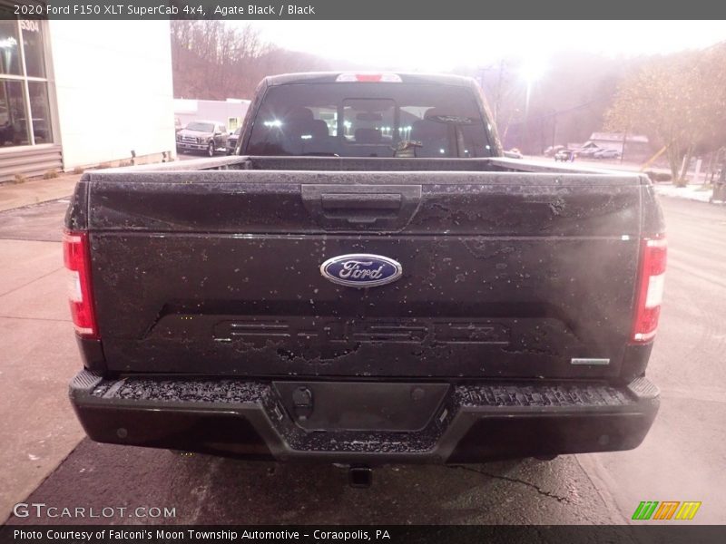 Agate Black / Black 2020 Ford F150 XLT SuperCab 4x4