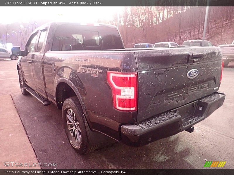 Agate Black / Black 2020 Ford F150 XLT SuperCab 4x4