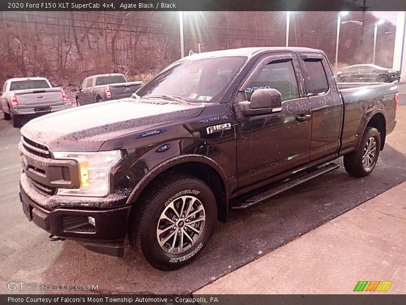 Agate Black / Black 2020 Ford F150 XLT SuperCab 4x4