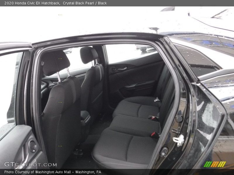 Crystal Black Pearl / Black 2020 Honda Civic EX Hatchback