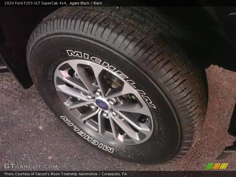Agate Black / Black 2020 Ford F150 XLT SuperCab 4x4