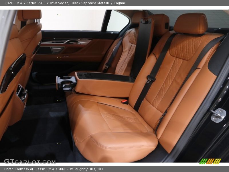 Black Sapphire Metallic / Cognac 2020 BMW 7 Series 740i xDrive Sedan