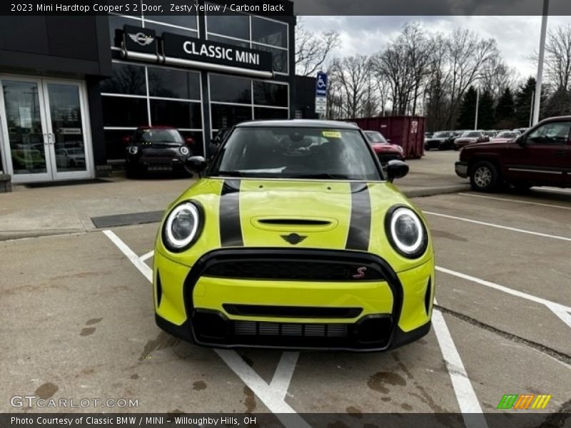 Zesty Yellow / Carbon Black 2023 Mini Hardtop Cooper S 2 Door