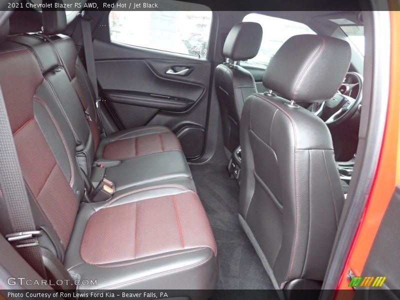 Red Hot / Jet Black 2021 Chevrolet Blazer RS AWD