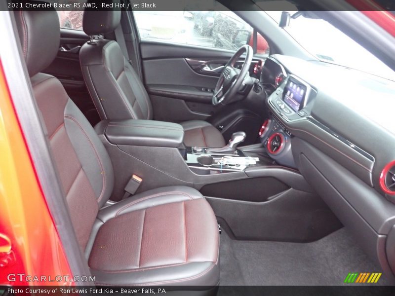 Red Hot / Jet Black 2021 Chevrolet Blazer RS AWD