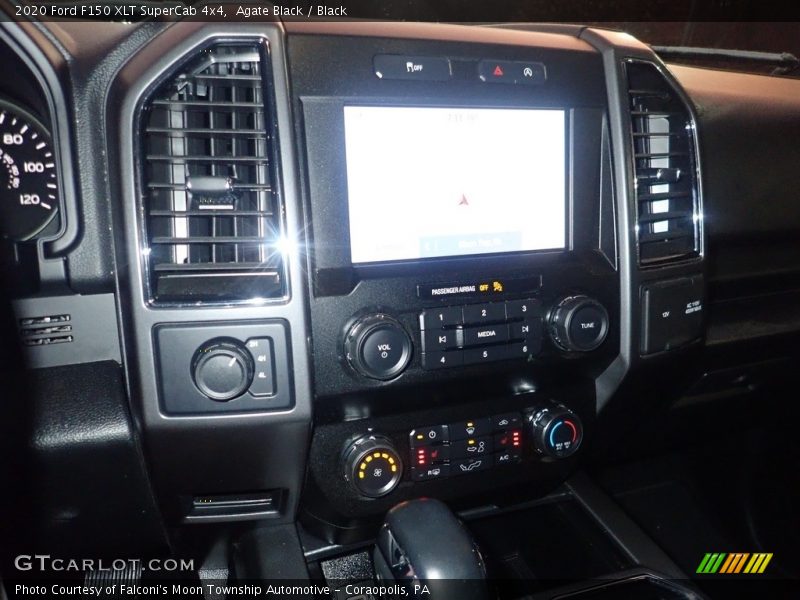 Agate Black / Black 2020 Ford F150 XLT SuperCab 4x4