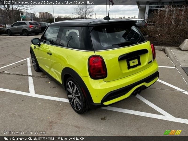 Zesty Yellow / Carbon Black 2023 Mini Hardtop Cooper S 2 Door