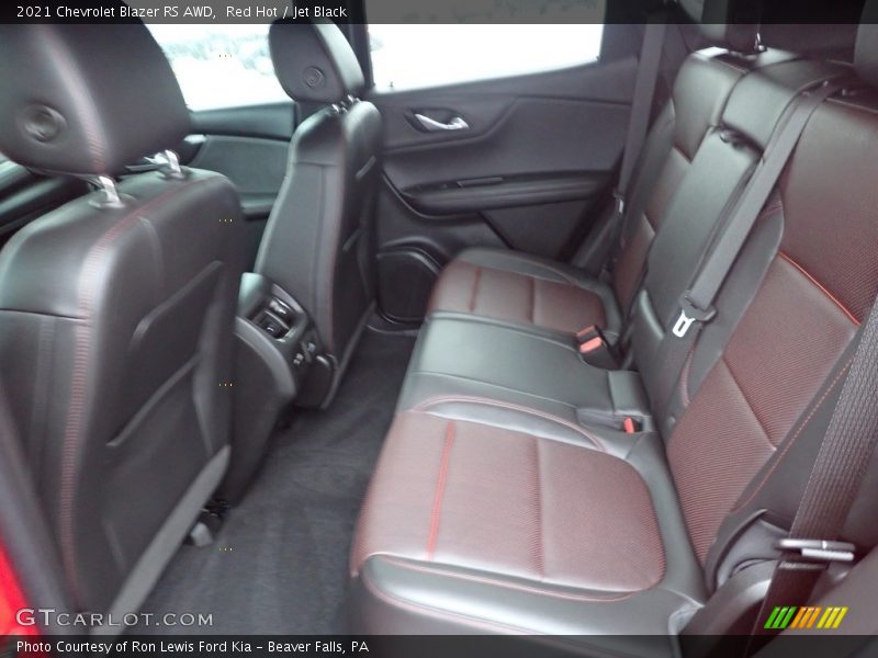 Red Hot / Jet Black 2021 Chevrolet Blazer RS AWD