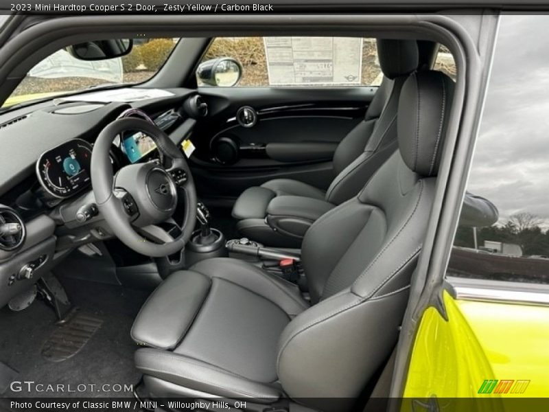  2023 Hardtop Cooper S 2 Door Carbon Black Interior