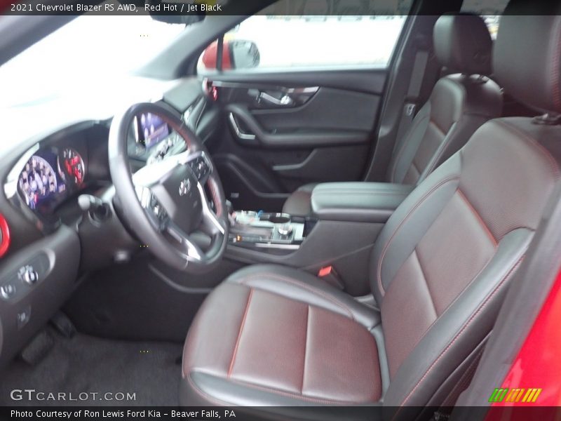 Red Hot / Jet Black 2021 Chevrolet Blazer RS AWD