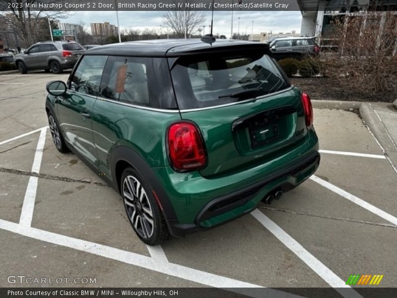 British Racing Green IV Metallic / Chesterfield/Satellite Gray 2023 Mini Hardtop Cooper S 2 Door