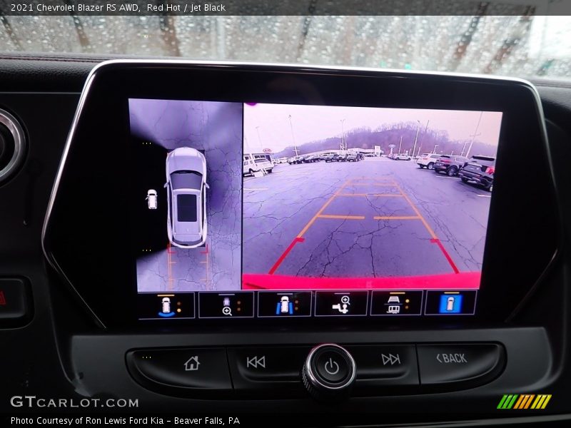 Red Hot / Jet Black 2021 Chevrolet Blazer RS AWD